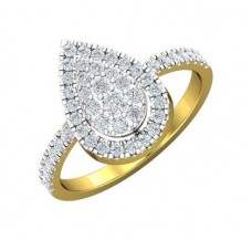 Natural Diamond Ring 0.58 CT / 3.05 gm Gold