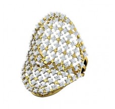 Natural Diamond Ring 1.37 CT / 6.45 gm Gold