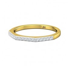 Natural Diamond Ring 0.16 CT / 2.00 gm Gold