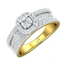 Natural Diamond Ring 1.04 CT / 5.60 gm Gold
