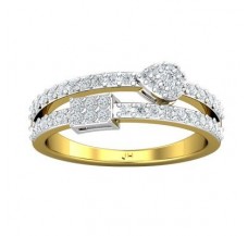 Natural Diamond Ring 0.52 CT / 3.40 gm Gold