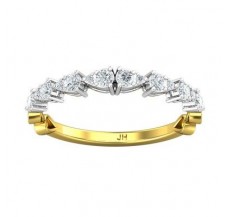 Natural Diamond Ring 0.36 CT / 1.69 gm Gold