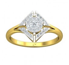 Natural Diamond Ring 0.33 CT / 3.02 gm Gold