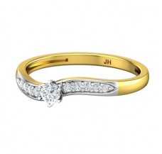Natural Diamond Ring 0.23 CT / 1.78 gm Gold