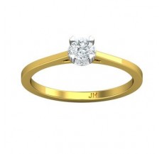 Natural Diamond Ring 0.23 CT / 1.83 gm Gold