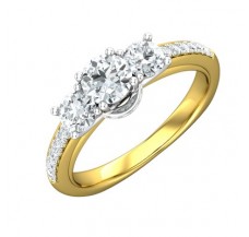 PreSet Natural Solitaire Diamond Ring 1.31 CT / 5.30 gm Gold