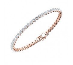 Natural Diamond Bracelets 4.32 CT / 14.00 gm Gold