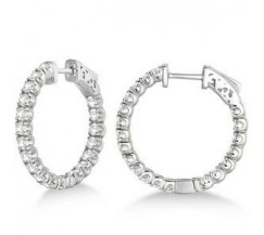 Diamond Earrings 1.20 CT / 4.50 gm Gold