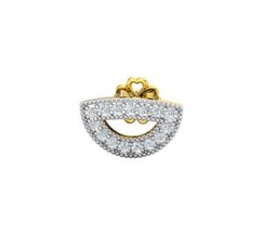 Natural Diamond Earring 0.15 CT / 1.15 gm Gold