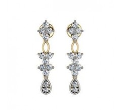 Diamond Earrings 0.77 CT / 3.95 gm Gold