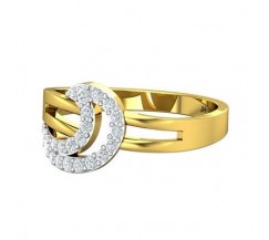 Natural Diamond Ring 0.23 CT / 2.54 gm Gold