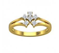Natural Diamond Ring 0.19 CT / 3.25 gm Gold