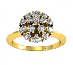 Natural Diamond Ring 0.48 CT / 3.32 gm Gold
