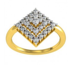 Natural Diamond Ring 0.48 CT / 3.22 gm Gold