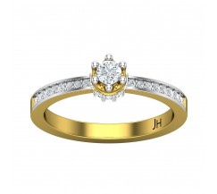 Natural Diamond Ring 0.31 CT / 2.90 gm Gold