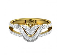 Natural Diamond Ring 0.50 CT / 3.59 gm Gold