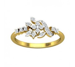 Natural Diamond Ring 0.30 CT / 2.39 gm Gold