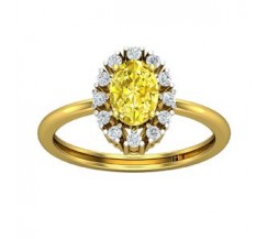 Natural Diamond & Gemstone Ring 1.39 CT / 2.79 gm Gold