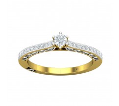 Natural Diamond Ring 0.68 CT / 4.25 gm Gold