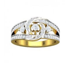 Natural Diamond Ring 0.51 CT / 5.20 gm Gold