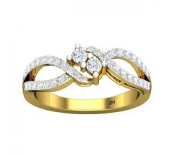 Natural Diamond Ring 0.47 CT / 3.57 gm Gold