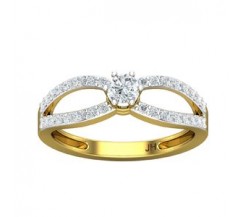 Natural Diamond Ring 0.51 CT / 2.60 gm Gold