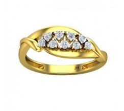 Natural Diamond Ring 0.20 CT / 3.00 gm Gold