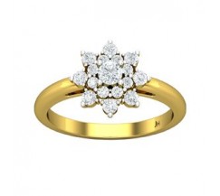 Natural Diamond Ring 0.58 CT / 3.35 gm Gold