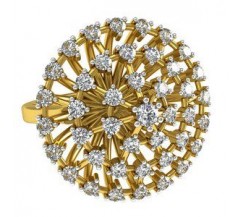 Natural Diamond Ring 1.095 CT / 8.50 gm Gold