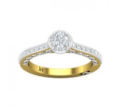 Natural Diamond Ring 0.638 CT / 3.52 gm Gold