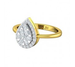 Natural Diamond Ring 0.56 CT / 4.50 gm Gold