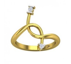 Natural Diamond Ring 0.08 CT / 3.00 gm Gold