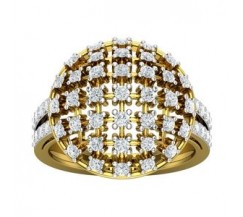 Natural Diamond Ring 1.12 CT / 5.80gm Gold