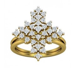 Natural Diamond Ring 0.835 CT / 6.00gm Gold