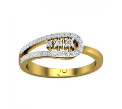 Natural Diamond Ring 0.31 CT / 3.25 gm Gold