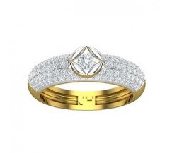 Natural Diamond Ring 0.88 CT / 4.38 gm Gold