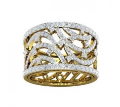 Natural Diamond Ring 0.92 CT / 6.18 gm Gold