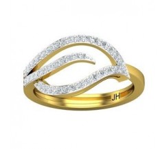 Natural Diamond Ring 0.38 CT / 3.19 gm Gold