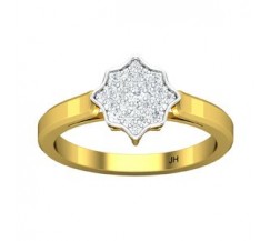 Natural Diamond Ring 0.22 CT / 2.90 gm Gold