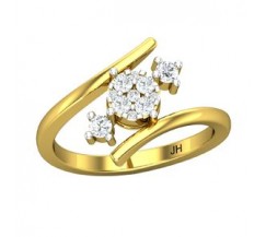 Diamond Ring 0.32 CT / 3.72 gm Gold