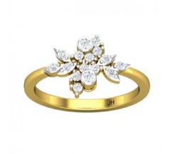 Natural Diamond Ring 0.31 CT / 2.70 gm Gold