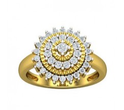 Natural Diamond Ring 0.67 CT / 4.90 gm Gold