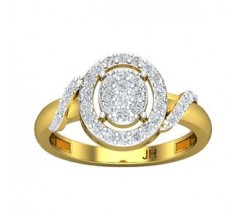 Natural Diamond Ring 0.55 CT / 3.50 gm Gold