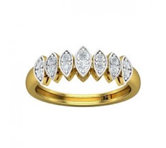 Natural Diamond Ring 0.30 CT / 3.00 gm Gold