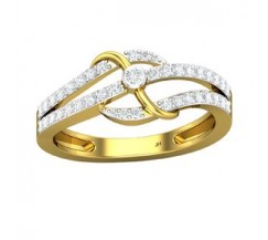 Natural Diamond Ring 0.39 CT / 3.16 gm Gold