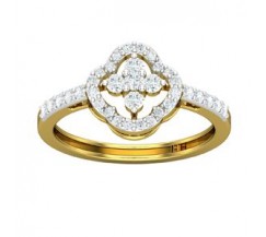 Natural Diamond Ring 0.46 CT / 2.59 gm Gold