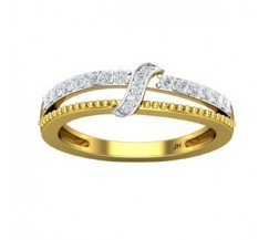 Natural Diamond Ring 0.29 CT / 2.90 gm Gold