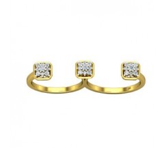 Natural Diamond Ring 0.44 CT / 5.10 gm Gold