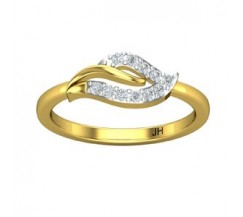 Natural Diamond Ring 0.22 CT / 2.60 gm Gold