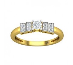 Natural Diamond Ring 0.31 CT / 2.40 gm Gold
